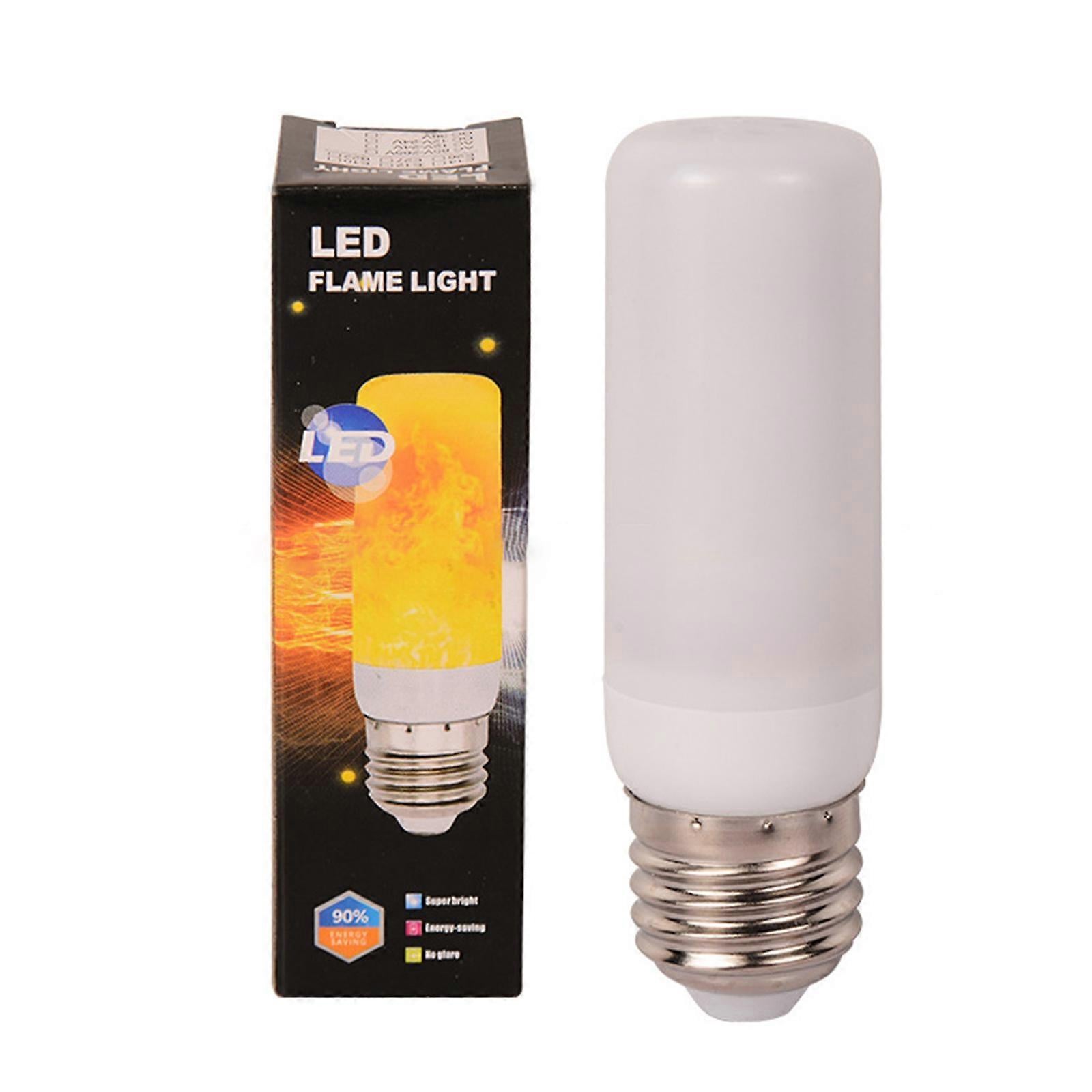 LED Flame Effect Bulb E27 4 Modes Gravity Sensor Flickering Fire Lamp - Image 2