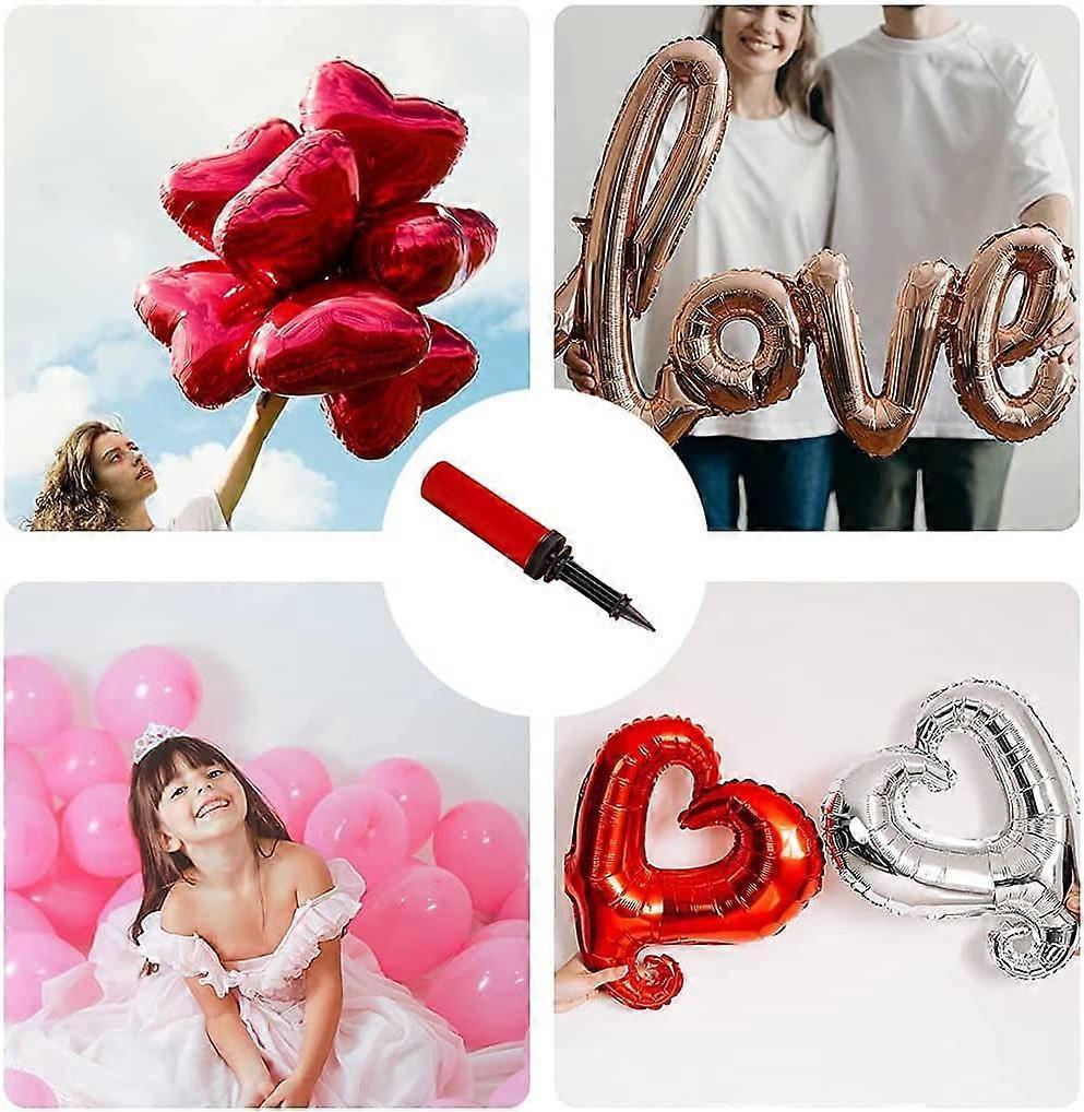 2pcs Balloon Pump Manual Air Pump Random Color for Party Birthday Wedding - Image 3