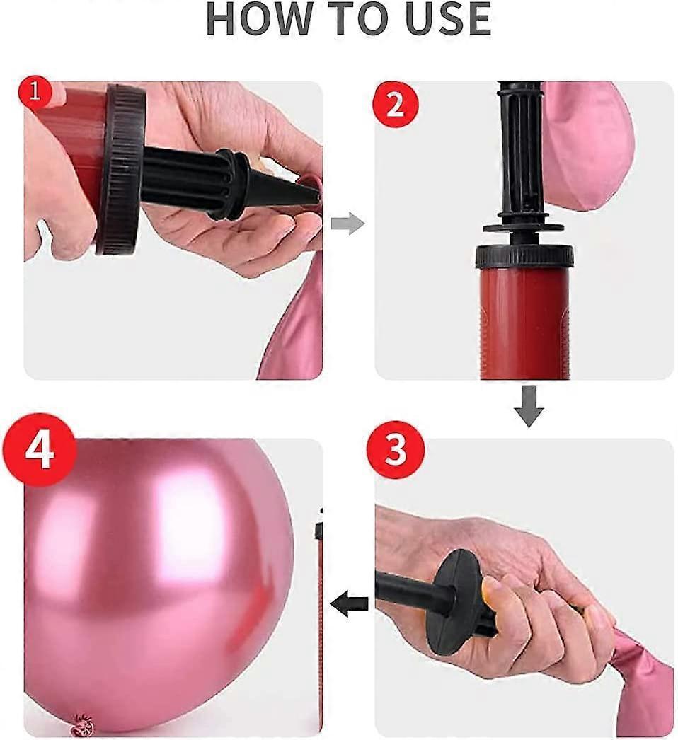 2pcs Balloon Pump Manual Air Pump Random Color for Party Birthday Wedding - Image 4