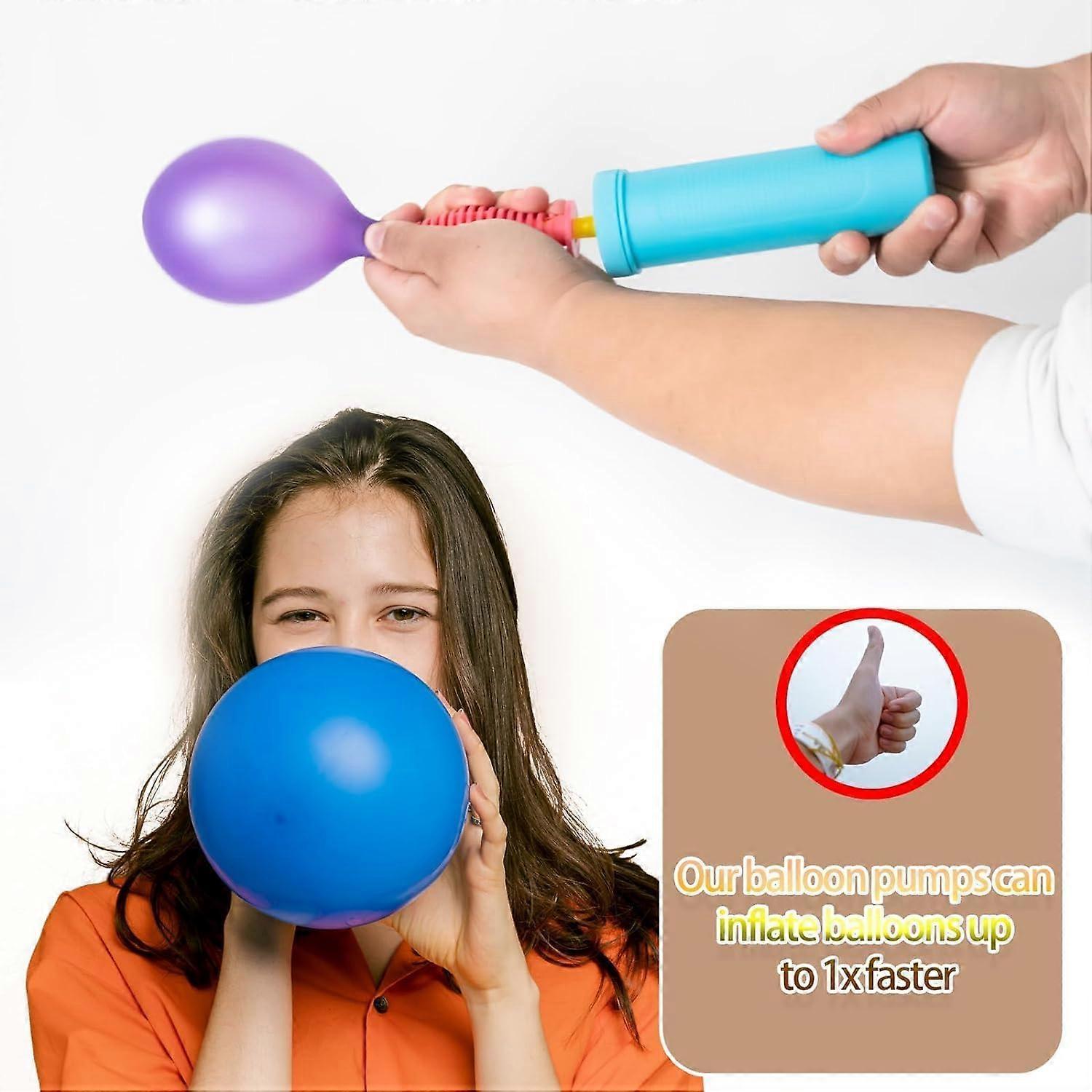 2pcs Manual Balloon Pump Hand Air Pump Random Color for Party Balloons - Image 4