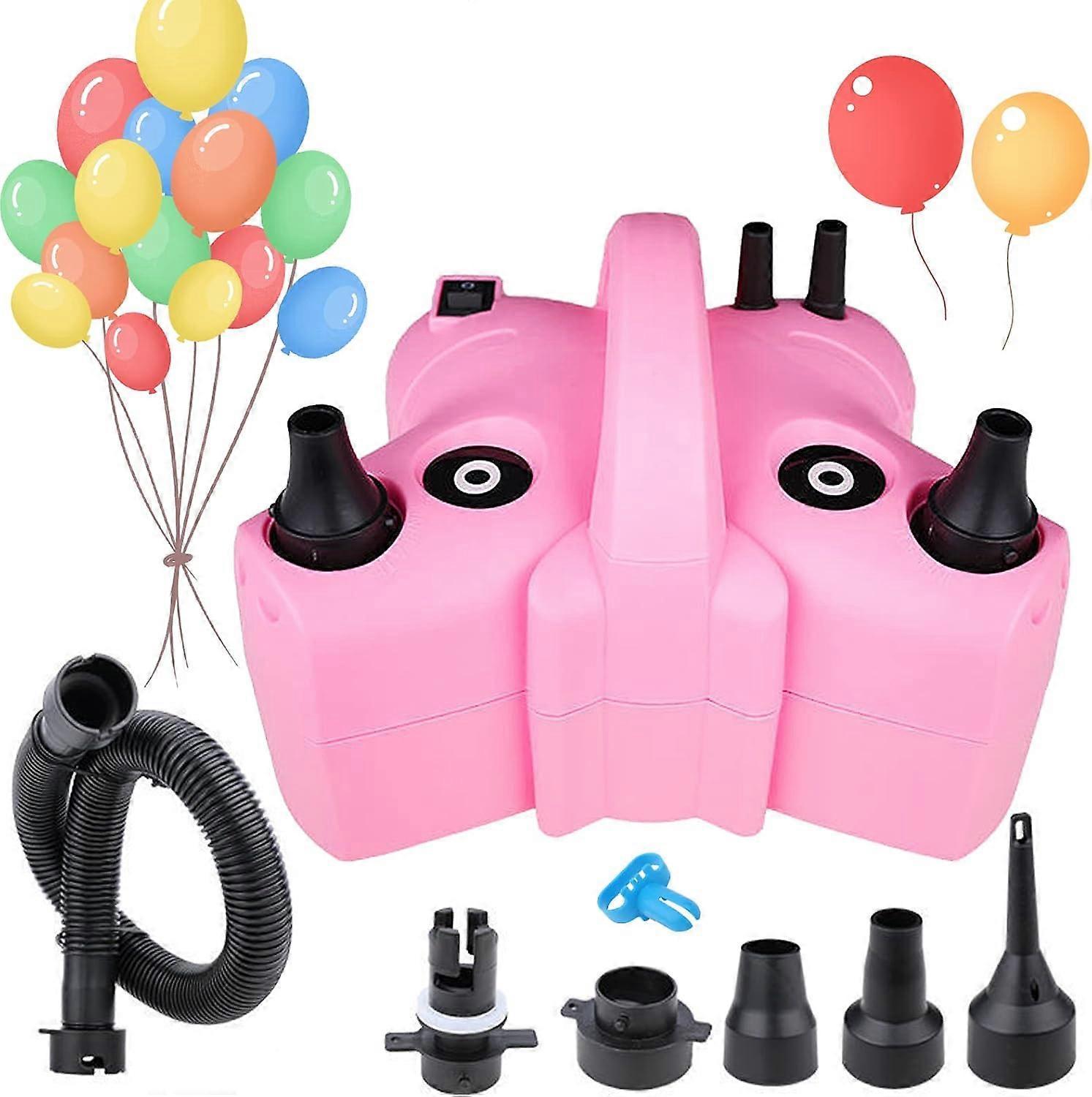 Electric Balloon Pump Double Nozzle Air Inflator for Balloons & Inflatable Beds - Image 1