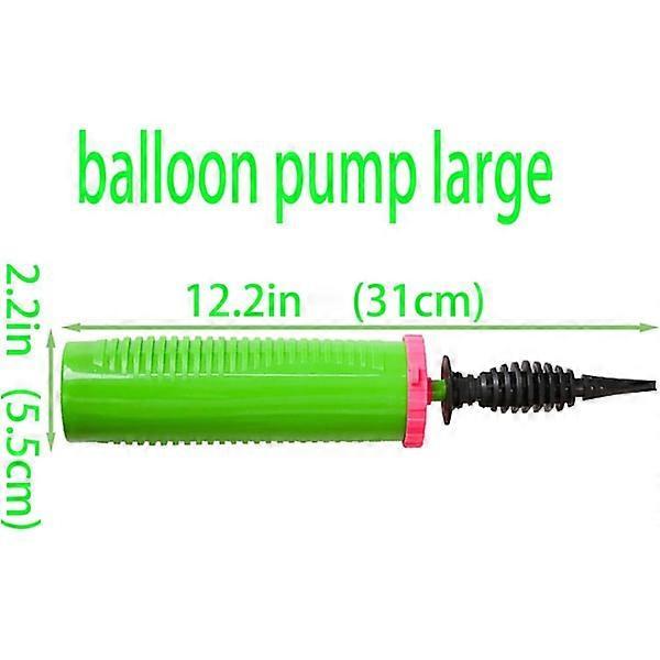 Balloon Pump Green Manual Double Action Hand Pump for Balloons - Image 5