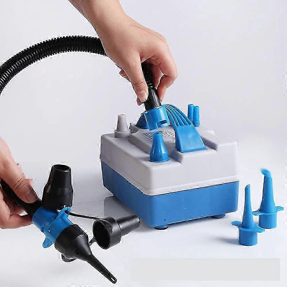 Electric Balloon Pump 600W Double Nozzle Quick Inflator for Balloons Pool Toys - Image 3