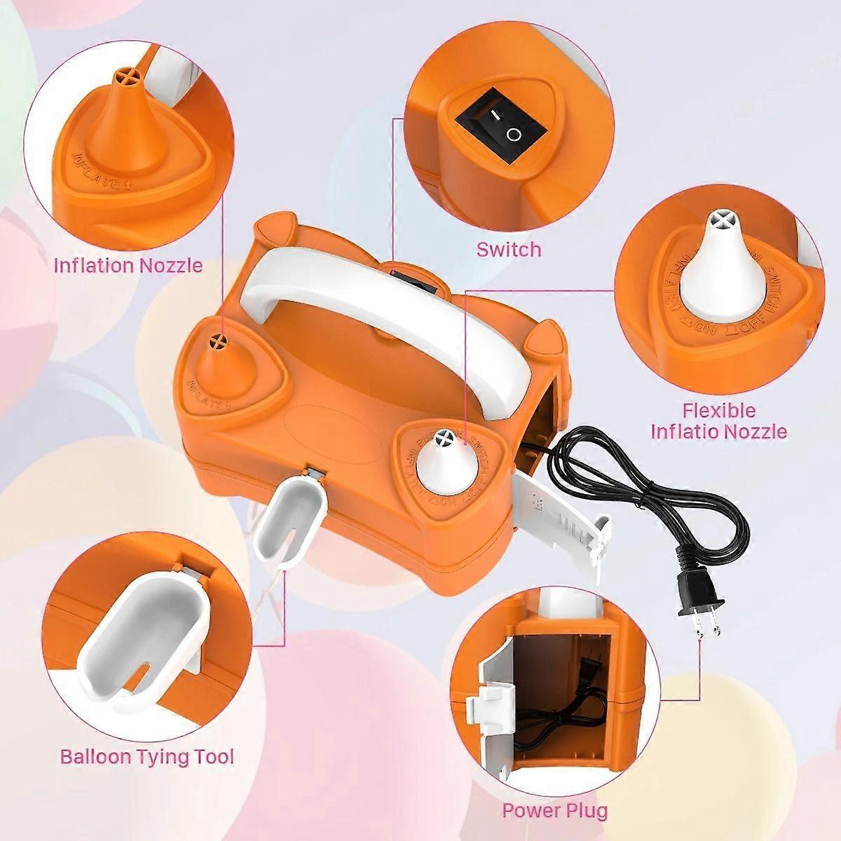 Electric Balloon Pump Portable Air Inflator for Party Birthday Balloons - Image 2