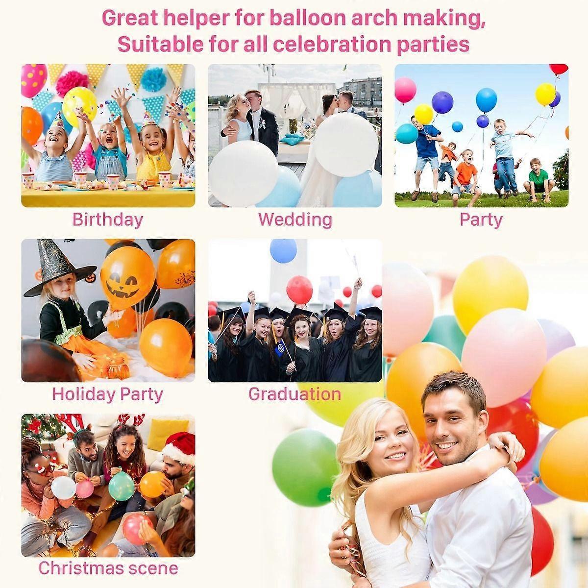 Electric Balloon Pump Portable Air Inflator for Party Birthday Balloons - Image 3