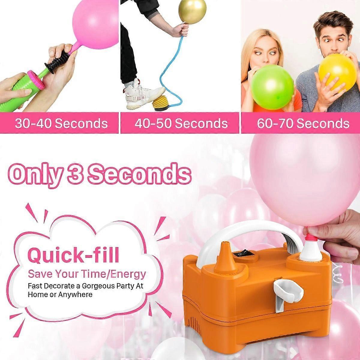 Electric Balloon Pump Portable Air Inflator for Party Birthday Balloons - Image 5
