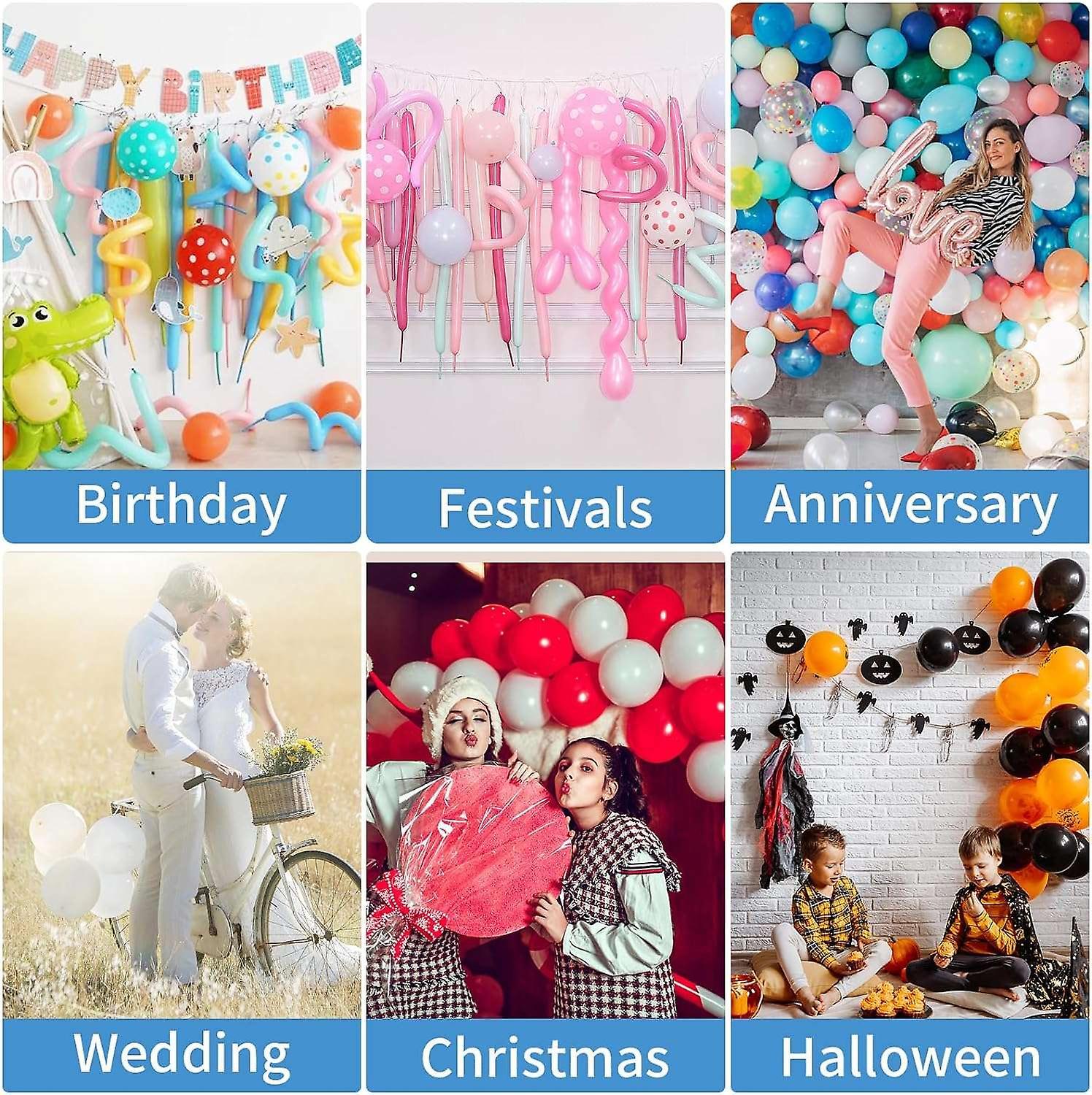 Electric Balloon Pump Portable Air Inflator Blower Machine for Birthday Party - Image 5