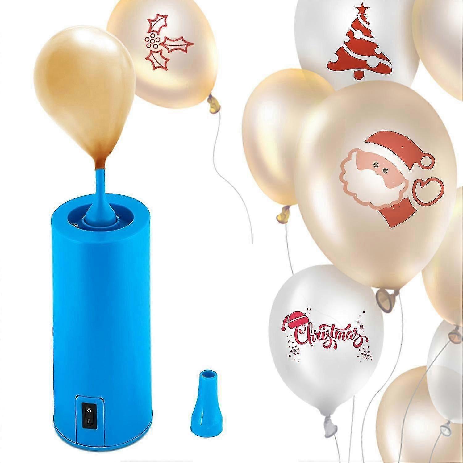 Electric Balloon Pump Portable Air Inflator with 2 Nozzles for Christmas - Image 1