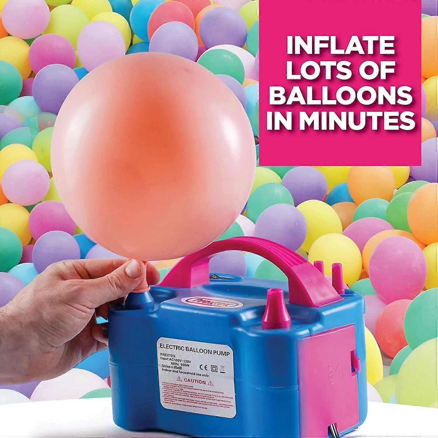Premium Electric Balloon Pump Double Nozzle Helium-Free Inflator for Parties - Image 3
