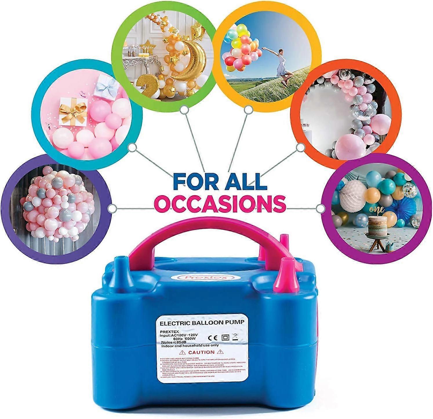 Premium Electric Balloon Pump Double Nozzle Helium-Free Inflator for Parties - Image 5
