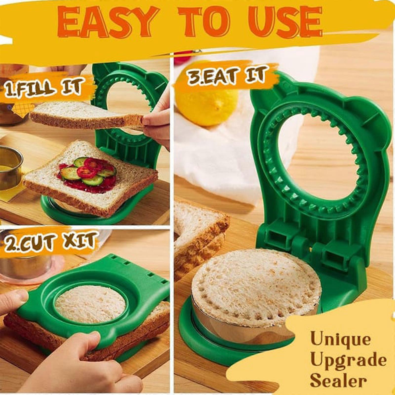 Sandwich Cutter and Sealer Square Pocket Sandwich Maker Cutter - Image 3