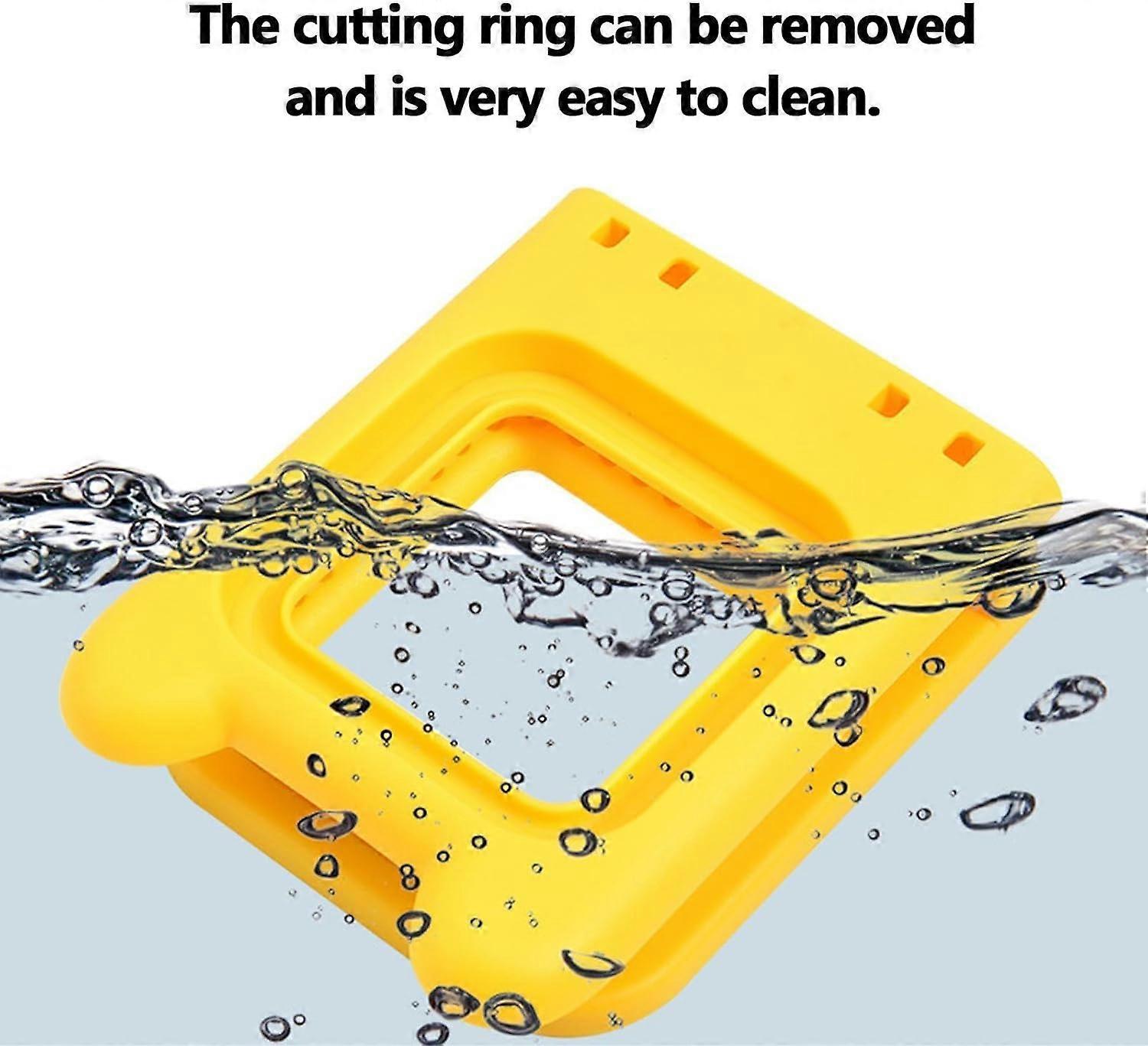 Sandwich Cutter and Sealer Yellow Crustless Bread Pancake Maker for Babies - Image 4
