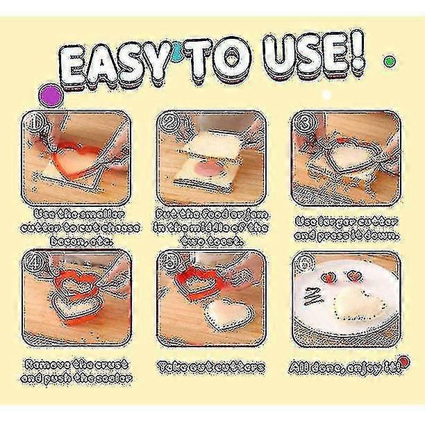 Uncrustables Maker Sandwich Cutter and Sealer for Babies - Image 5