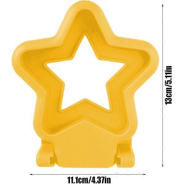 Star Shape Sandwich Cutter Yellow Biscuit Bread Cutter for Babies - Image 5