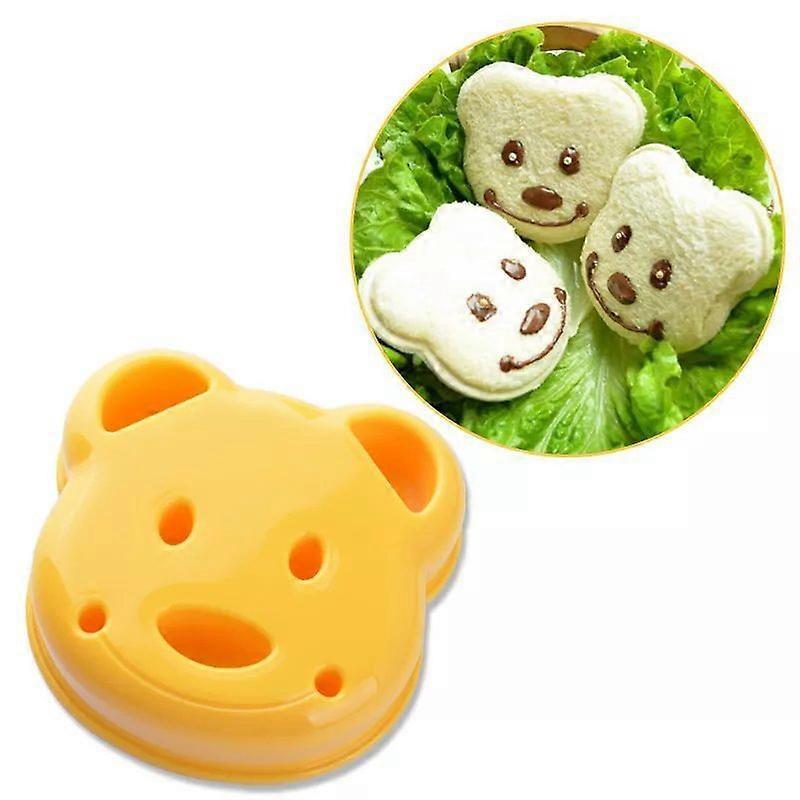 Bear Shape Sandwich Cutter Mold Bread Maker for Babies Lunch - Image 1