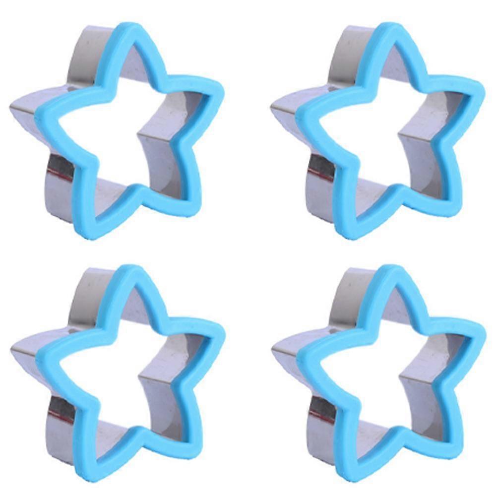 4pcs Sandwich Cutter and Sealer Set Bread Pancake Cookie Cutters - Image 1