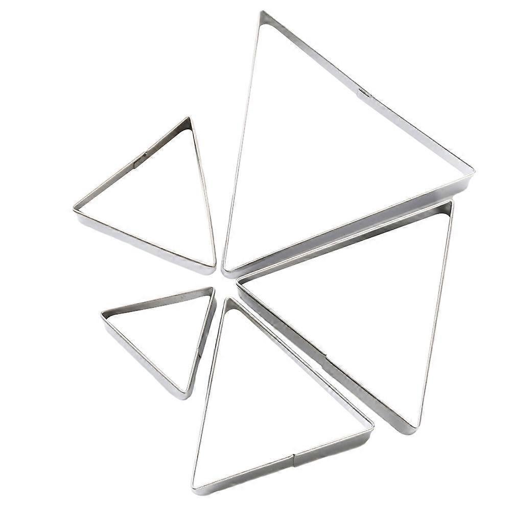 5pcs Steel Fondant Mold Baking Sandwich Cutters Cookie Cutters Set - Image 1