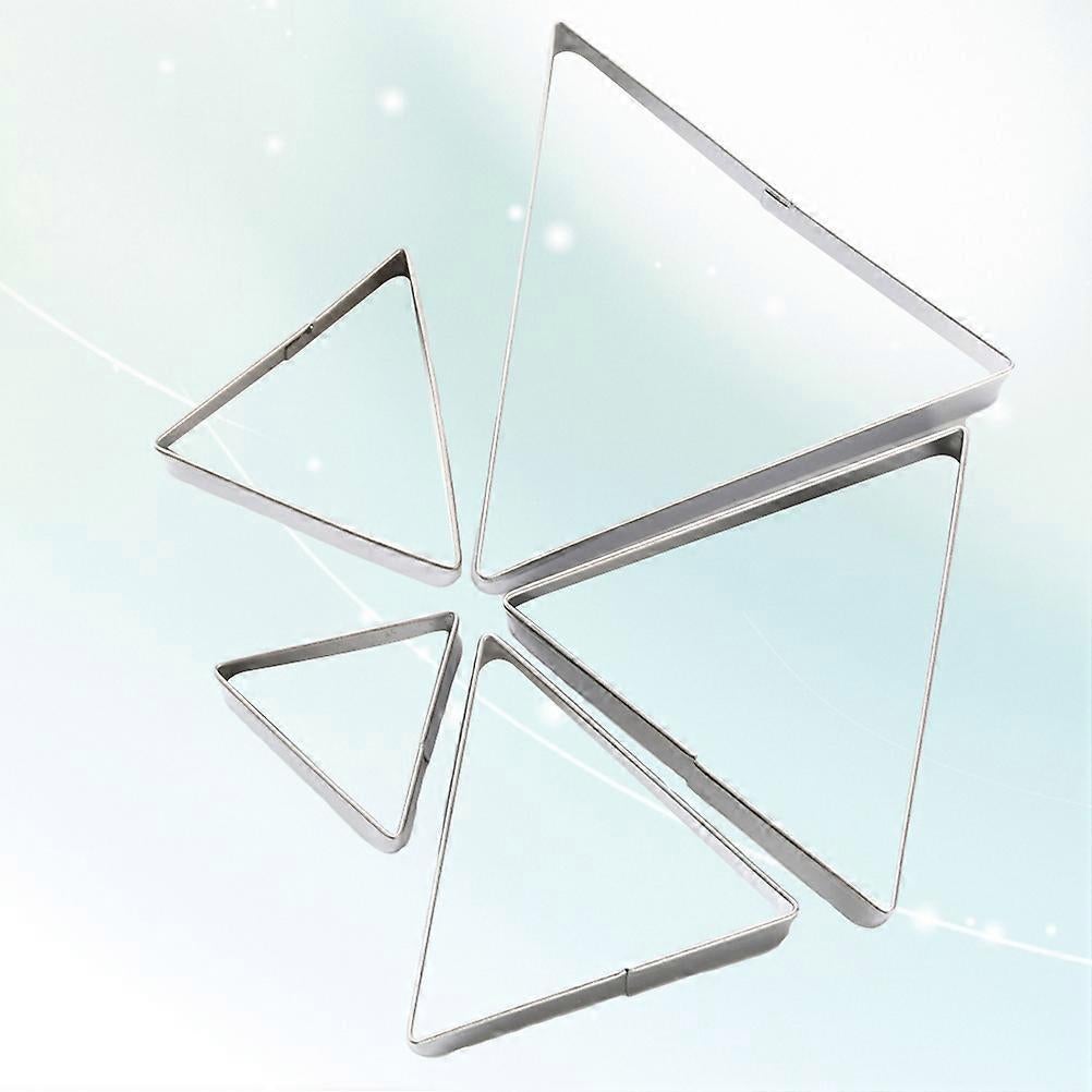 5pcs Steel Fondant Mold Baking Sandwich Cutters Cookie Cutters Set - Image 3