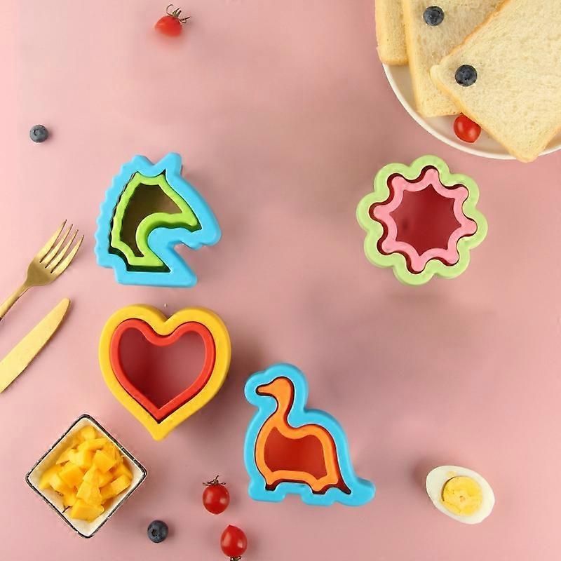 Animal Flower Shape Sandwich Cutter for Babies Bread Biscuit Baking Mold - Image 4