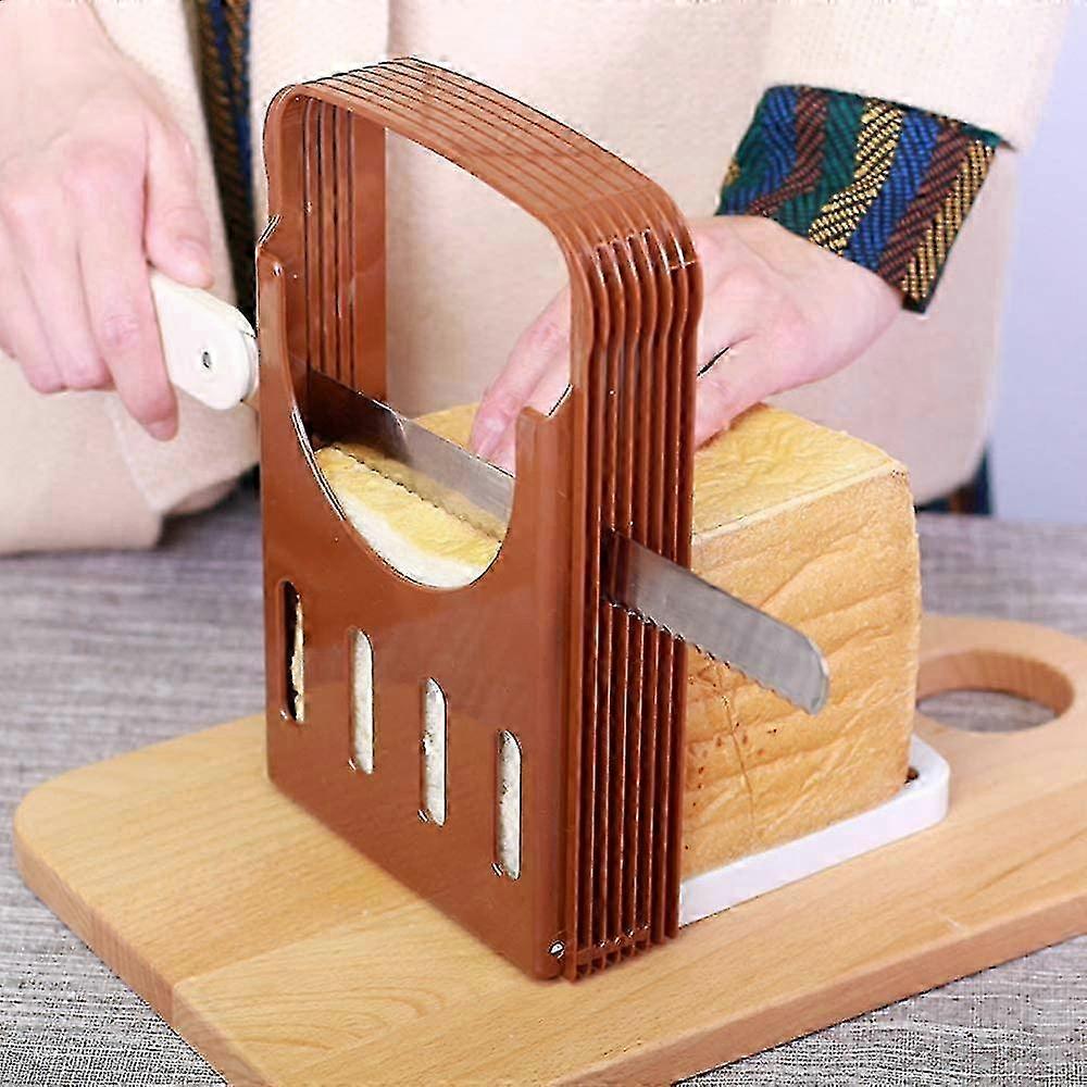 Adjustable Sandwich Cutter Bagel Bread Loaf Slicer Tool for Baking - Image 3