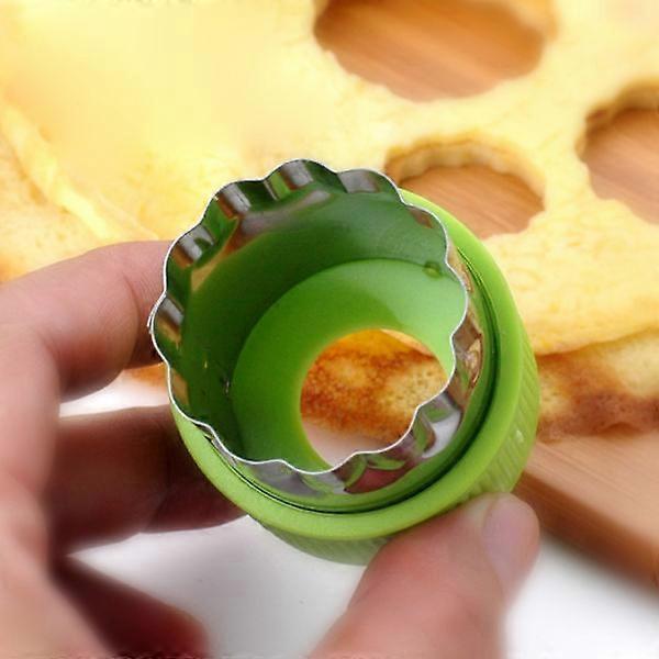 Stainless Steel Cookie Vegetable Fruit Cutters Random Shape Sandwich Cutters for Babies - Image 2
