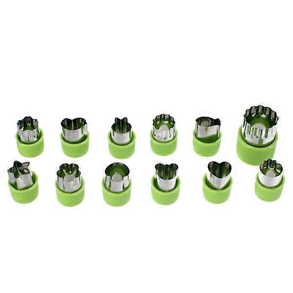 Stainless Steel Cookie Vegetable Fruit Cutters Random Shape Sandwich Cutters for Babies - Image 4