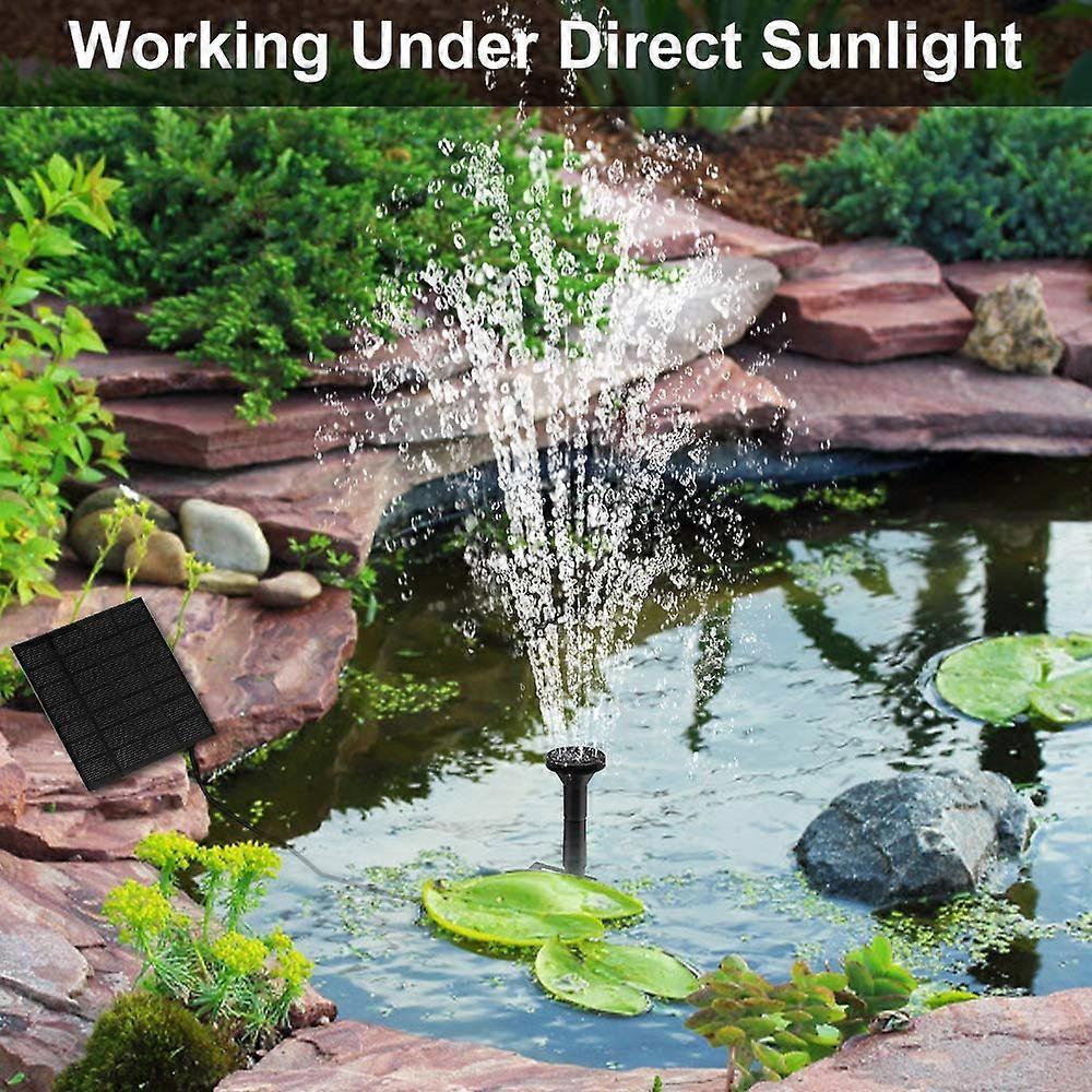 Solar Fountain 1.2W Outdoor Garden Solar Water Fountain Pump - Image 4