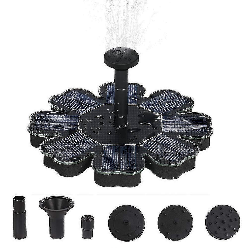 Floating Solar Fountain Pump Solar Water Pump for Bird Bath - Image 2