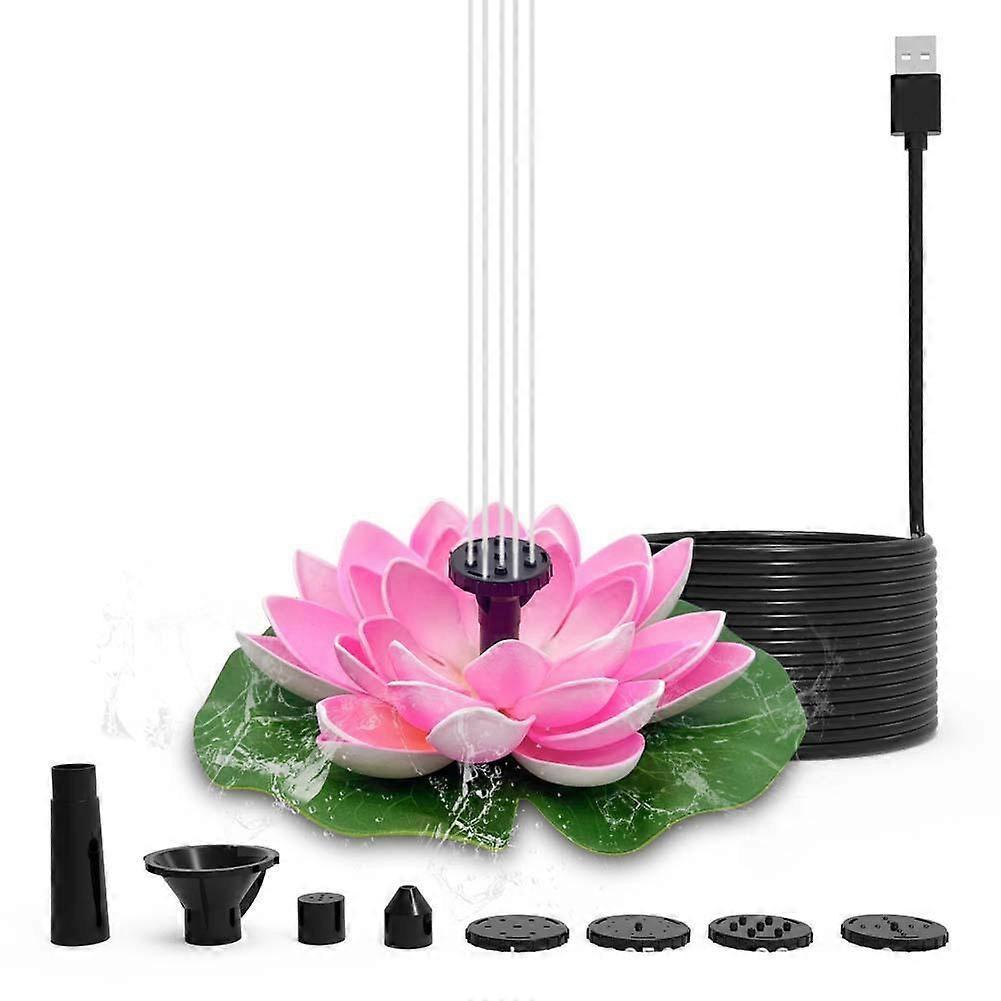 Solar Pond Fountain Solar Water Fountain for Bird Bath Garden - Image 1