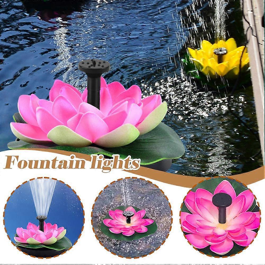 Solar Pond Fountain Solar Water Fountain for Bird Bath Garden - Image 3