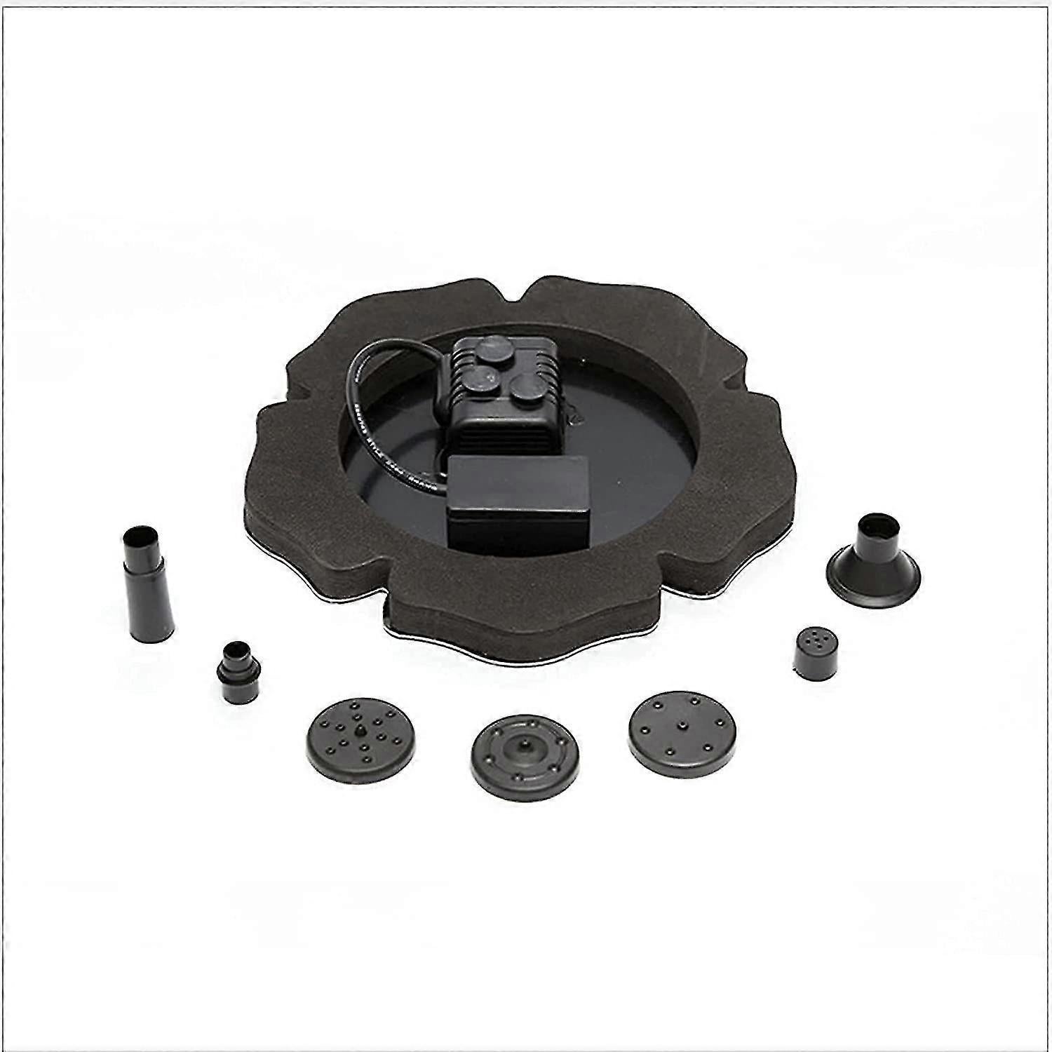 Solar Fountain Pump with 4 Nozzles for Bird Bath Garden - Image 4