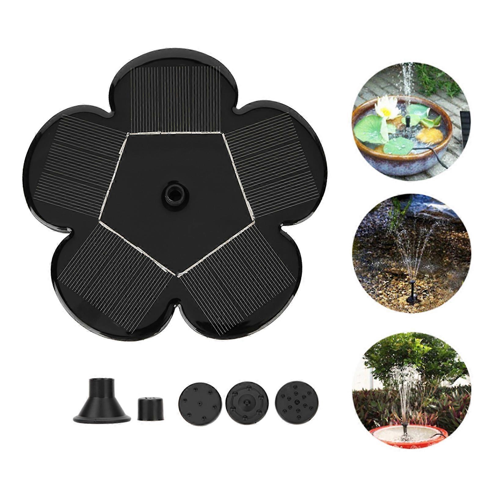 7V 1.5W Solar Fountain Pump for Garden Landscape Outdoor Decor - Image 3