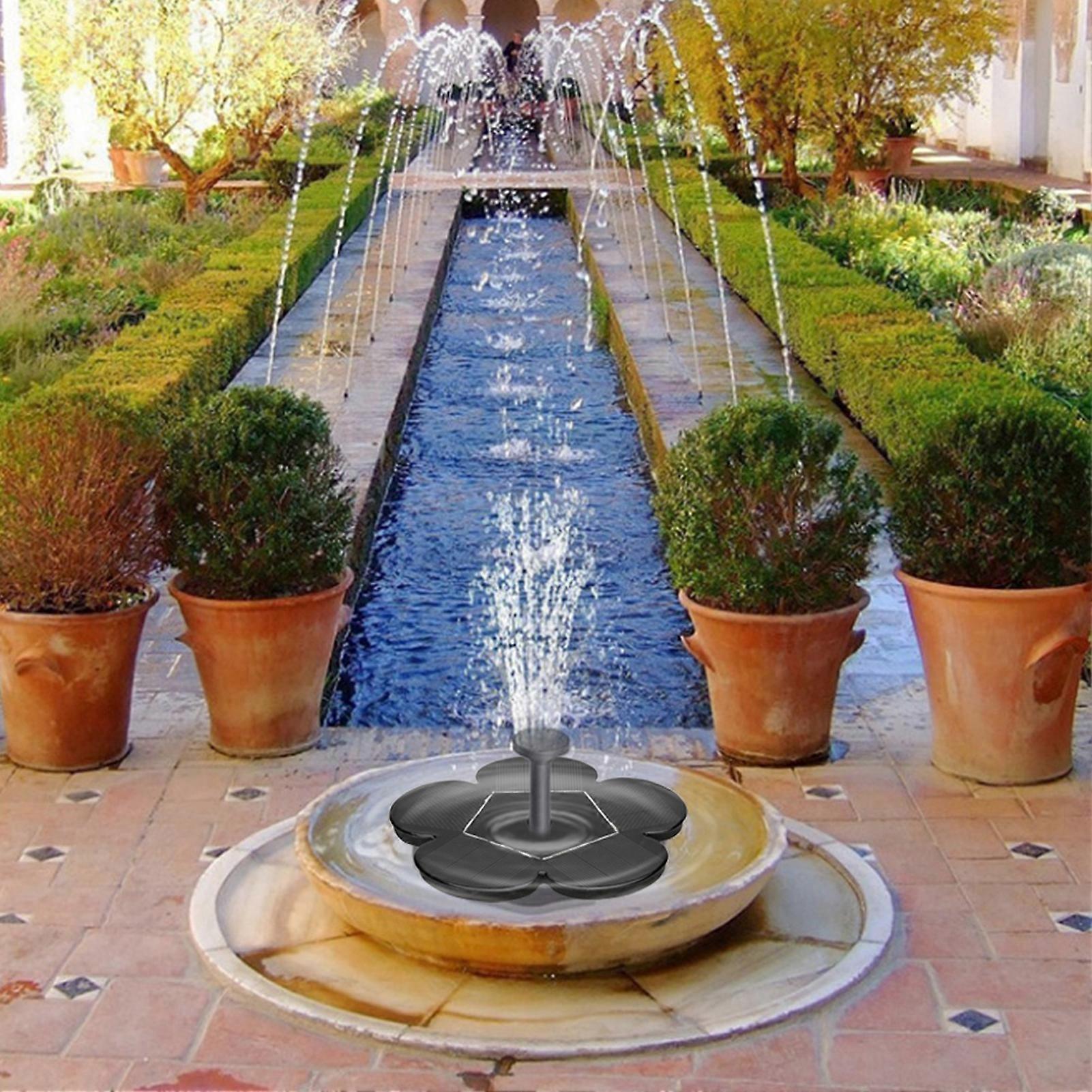 7V 1.5W Solar Fountain Pump for Garden Landscape Outdoor Decor - Image 4