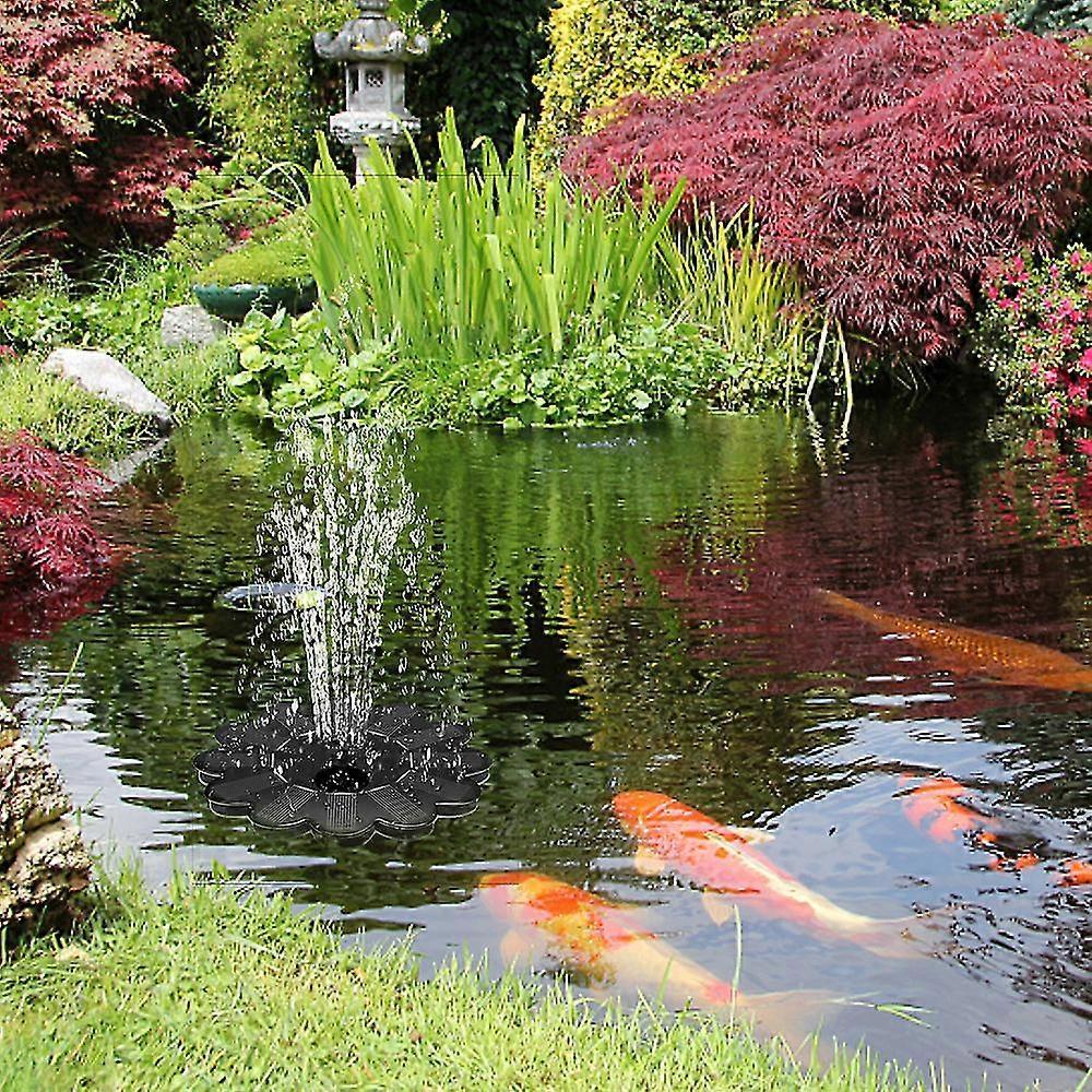 Solar Bird Bath Fountain Floating Solar Pump Garden Water Feature - Image 5
