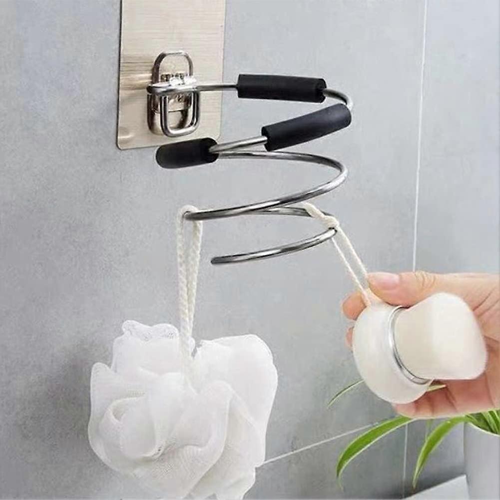 Wall Mounted Hair Dryer Holder Organizer Storage Station - Image 3