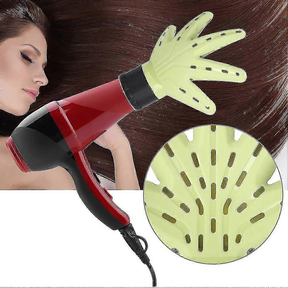 Green Hair Dryer Diffuser Attachment for Natural Curls - Image 3