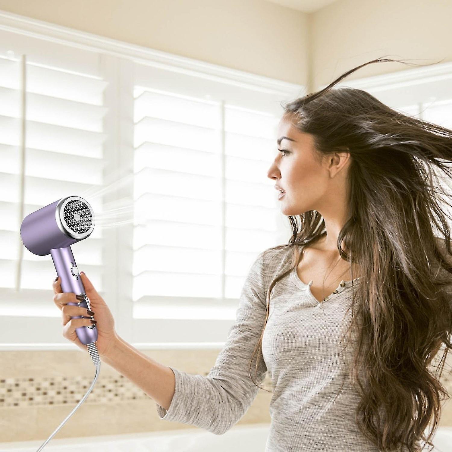 Blue Light Hair Care Hammer Hair Dryer Household Electric - Image 2