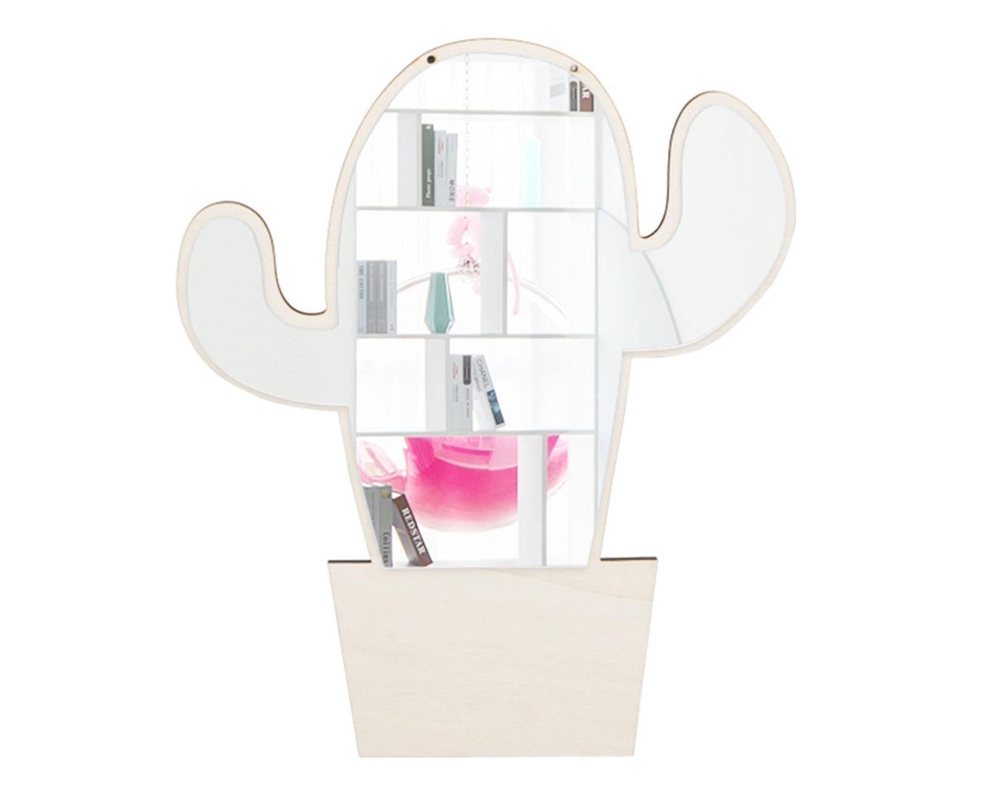 Wall Sticker Acrylic Mirror-Wooden Color - Image 2