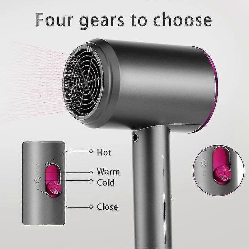 T-Shaped Hair Dryer Household Heating and Cooling Blow Dryer - Image 3