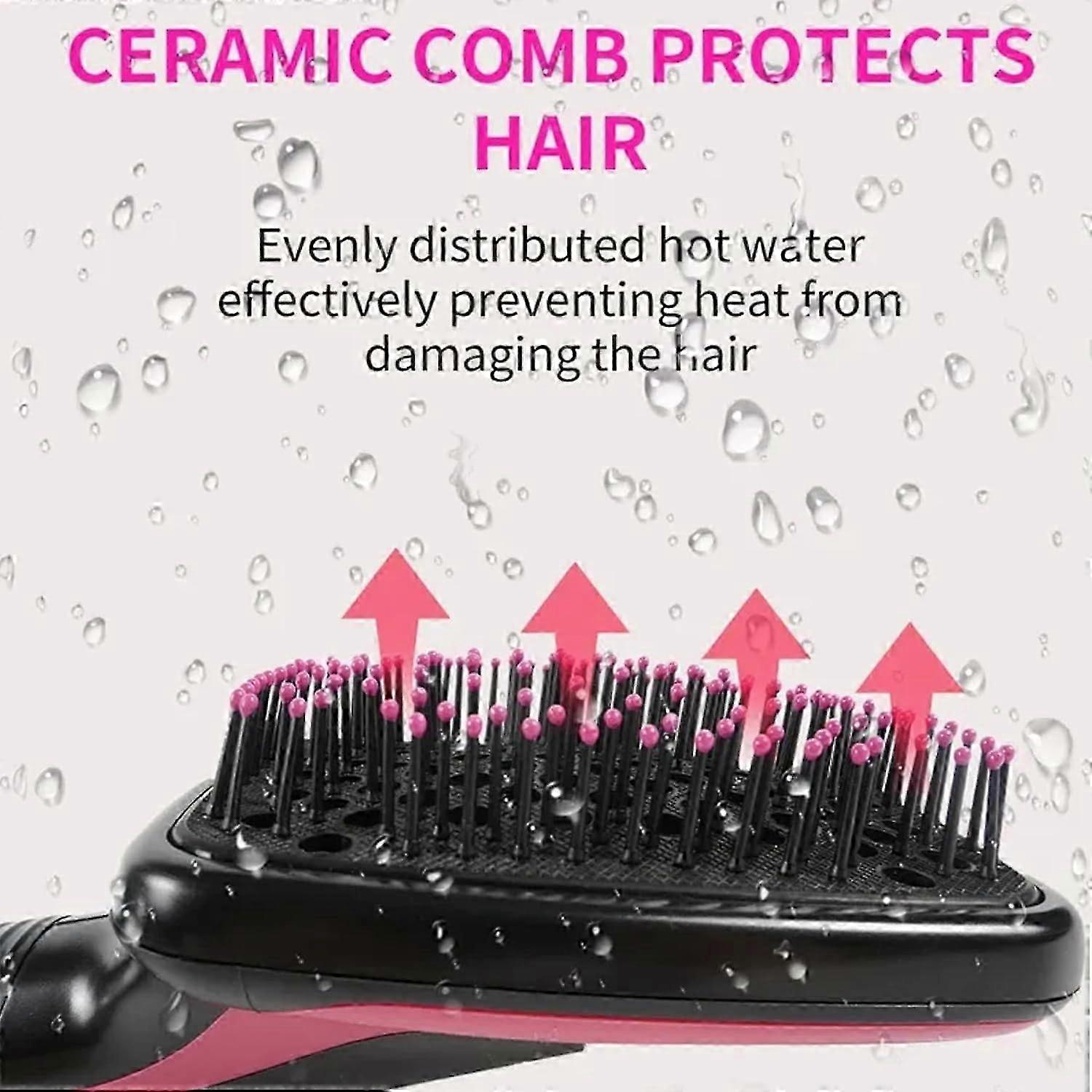 One-Step Hair Dryer Brush Styler Blow Dryer with Comb - Image 3