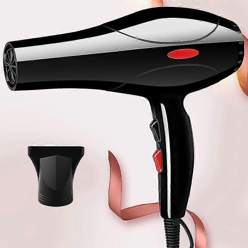 Household Hair Dryer Hot & Cold Thermostatic Black Set - Image 4