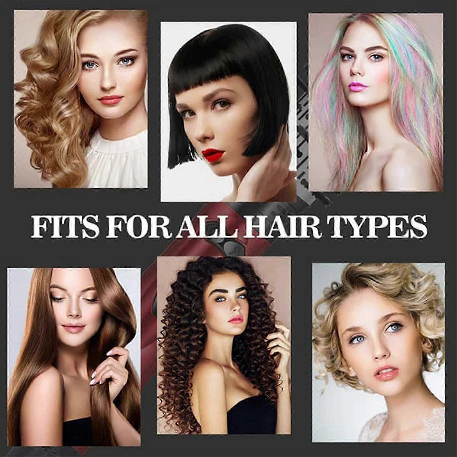 3-in-1 Rotating Hot Air Styler Hair Dryer with Brush - Image 2