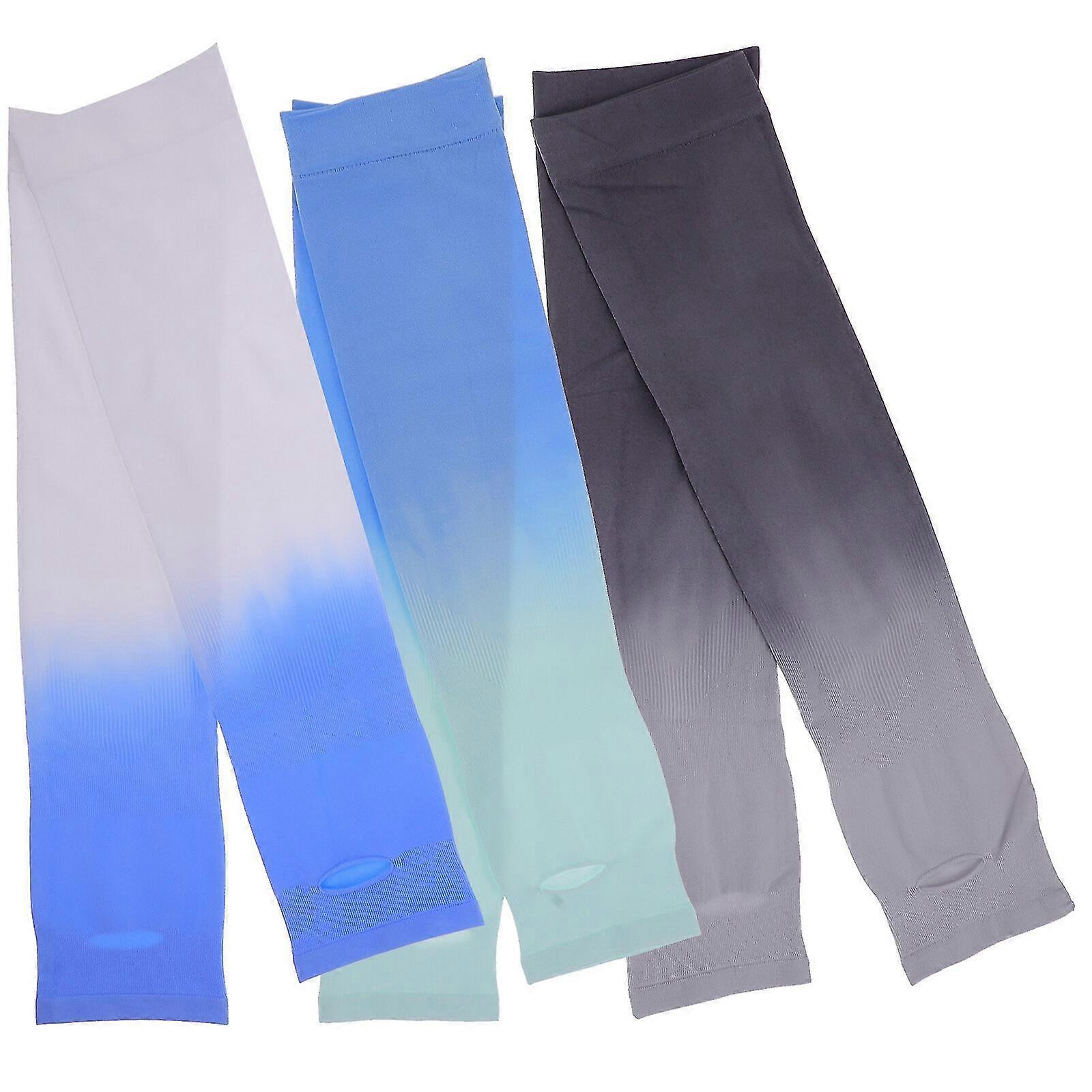 3 Pairs Volleyball Arm Sleeves Youth UV Protection Arm Protectors - Image 2