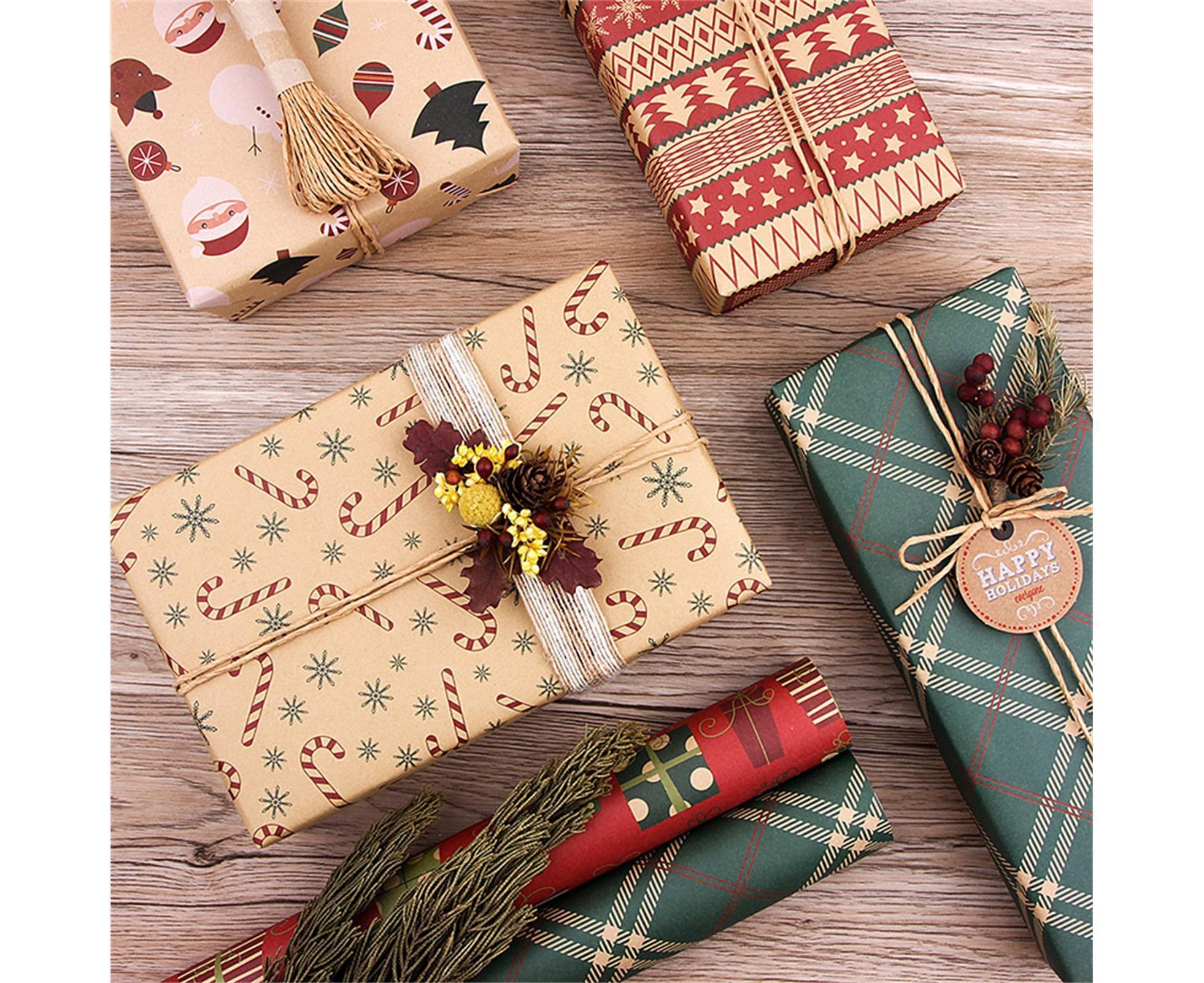 6Pcs Gift Wrapping Paper for Christmas - Image 3