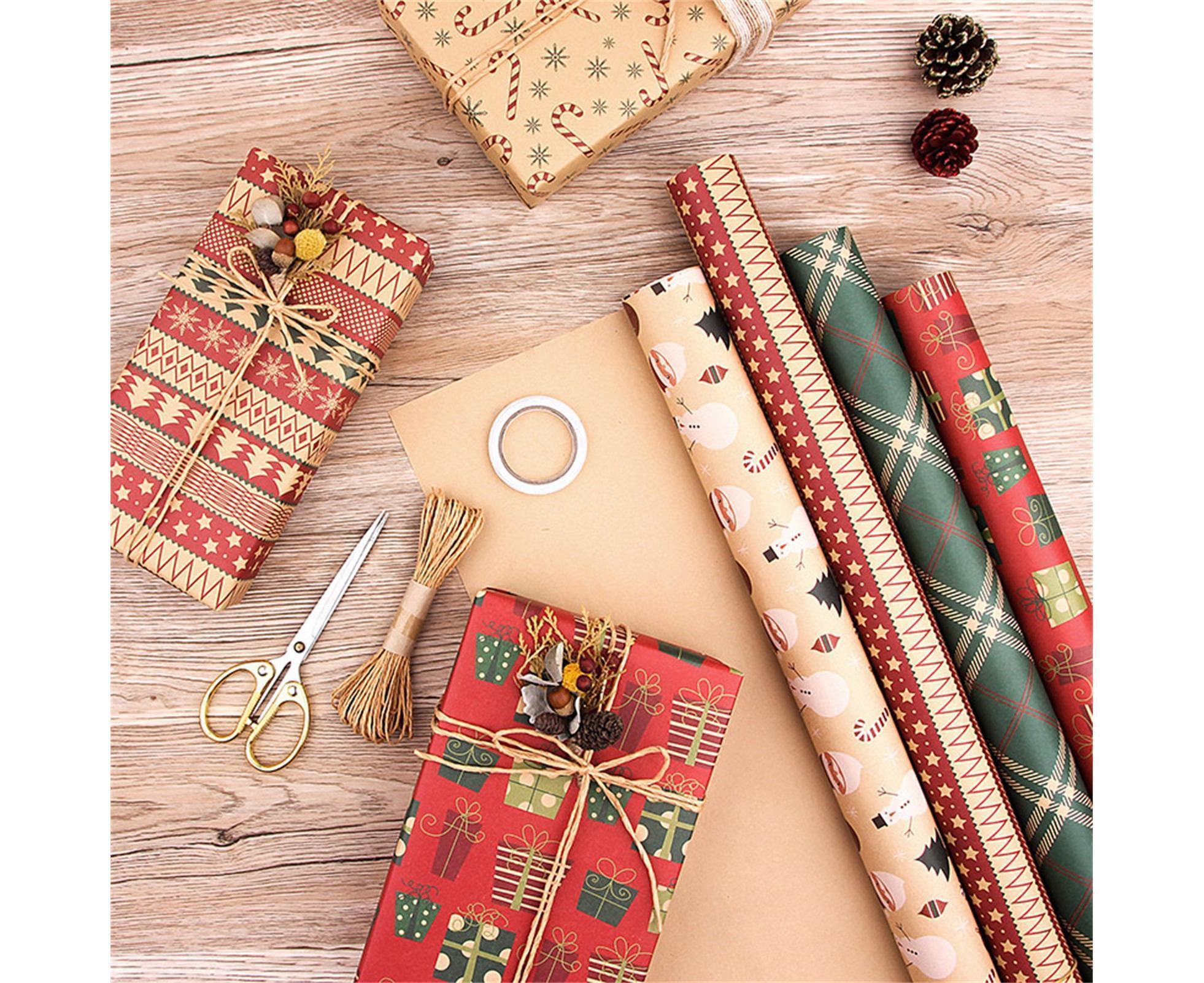 6Pcs Gift Wrapping Paper for Christmas - Image 4