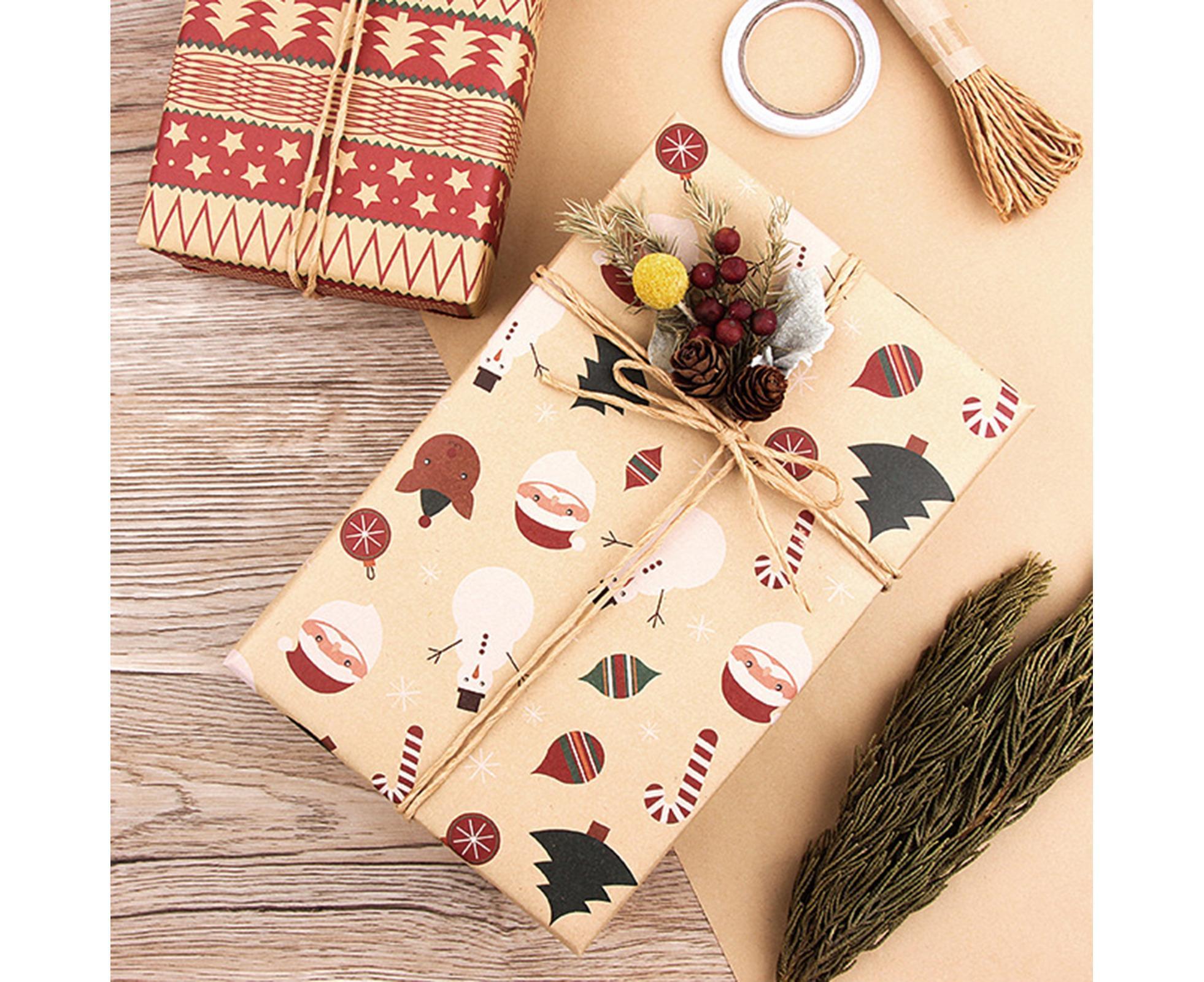 6Pcs Gift Wrapping Paper for Christmas - Image 5