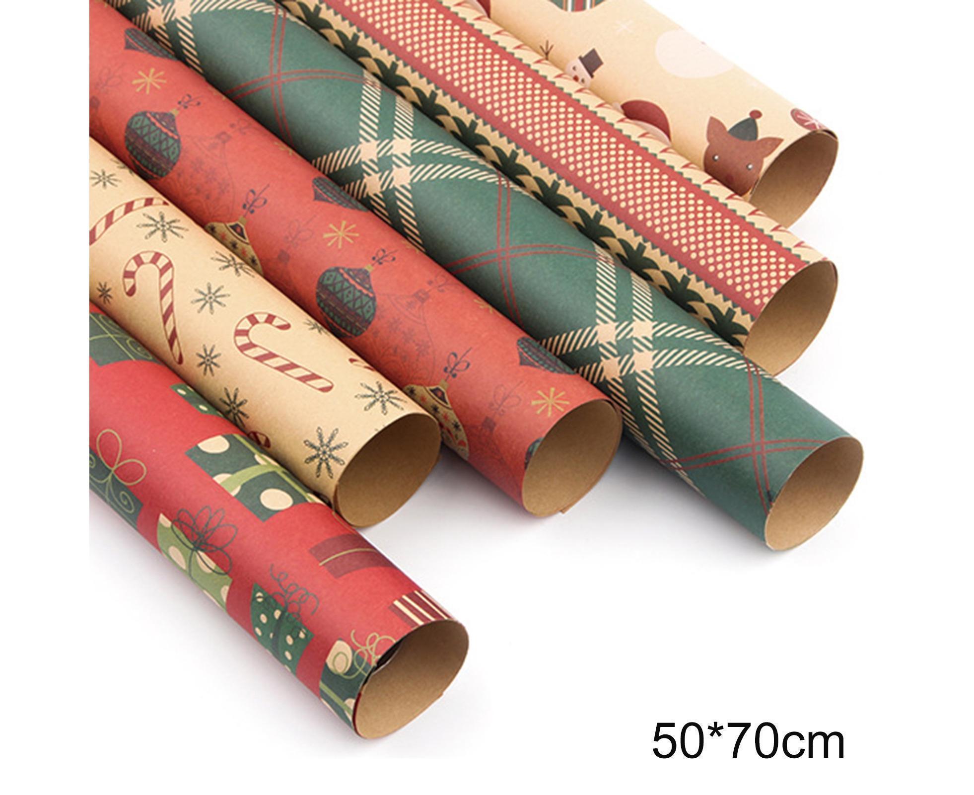 6Pcs Gift Wrapping Paper for Christmas - Image 6