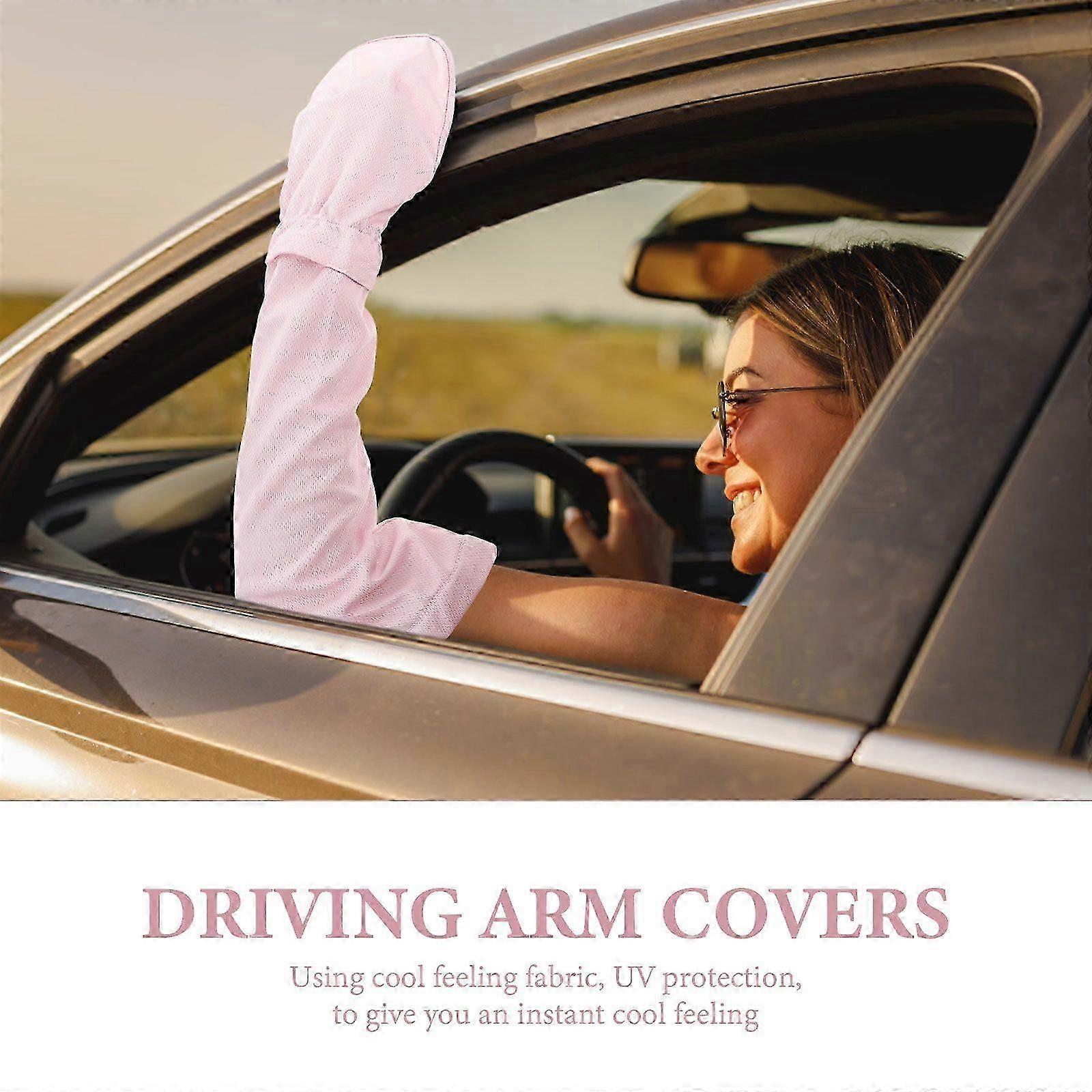 1 Pair Cycling Arm Sleeves Cooling Skin-Friendly Sports Covers - Image 4
