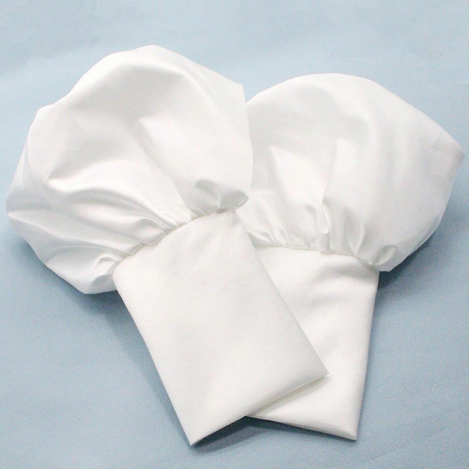 Detachable Wedding Arm Sleeves White Ruffle Bridal Gloves - Image 4