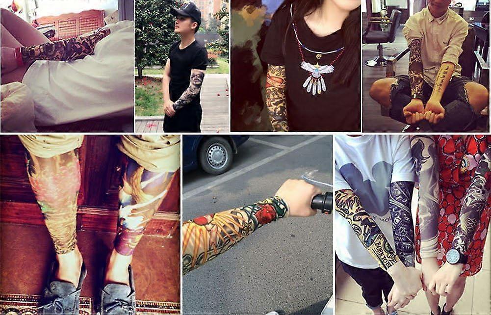 Cow Print Cooling Arm Sleeves UV Protection Long Arm Covers - Image 2